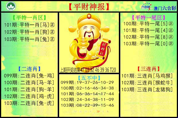 103期平财神[图]